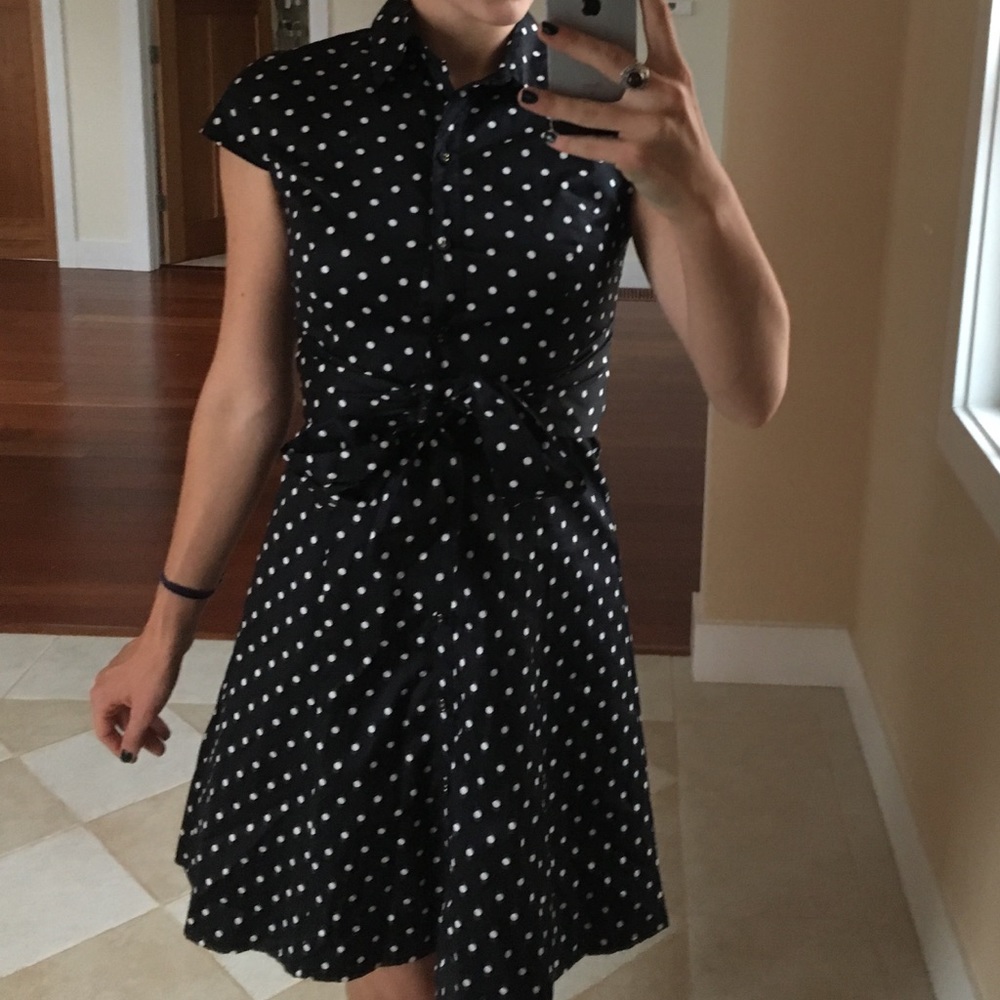 Polka dot dress 💕